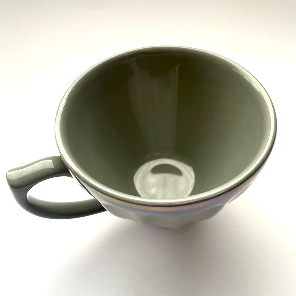 Anthropologie Iridescent Lustered Latte Coffee Mug - Tea Portugal - Picture 3 of 5